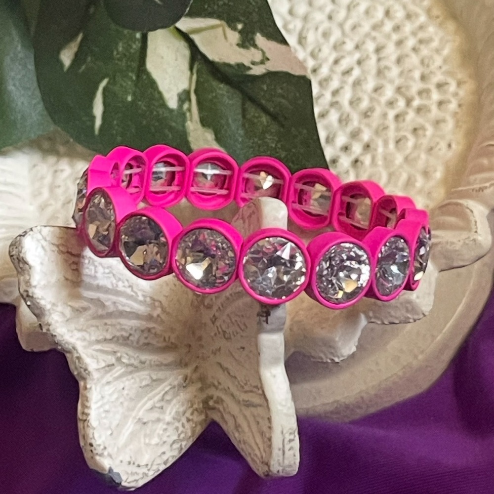 Pink Crystal Bracelet
